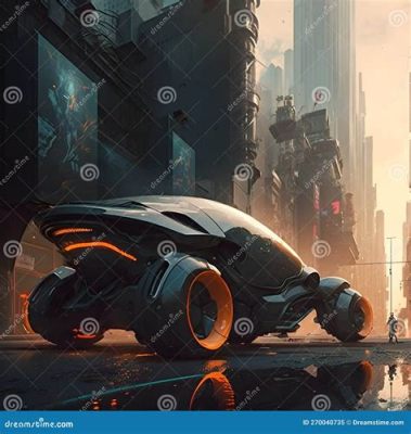  YR2035:  A Futuristic Racing Extravaganza With Cyberpunk Aesthetics!